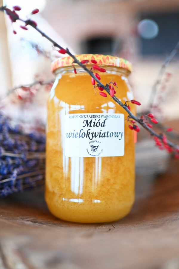 Miód Wielokwiatowy - 1250g