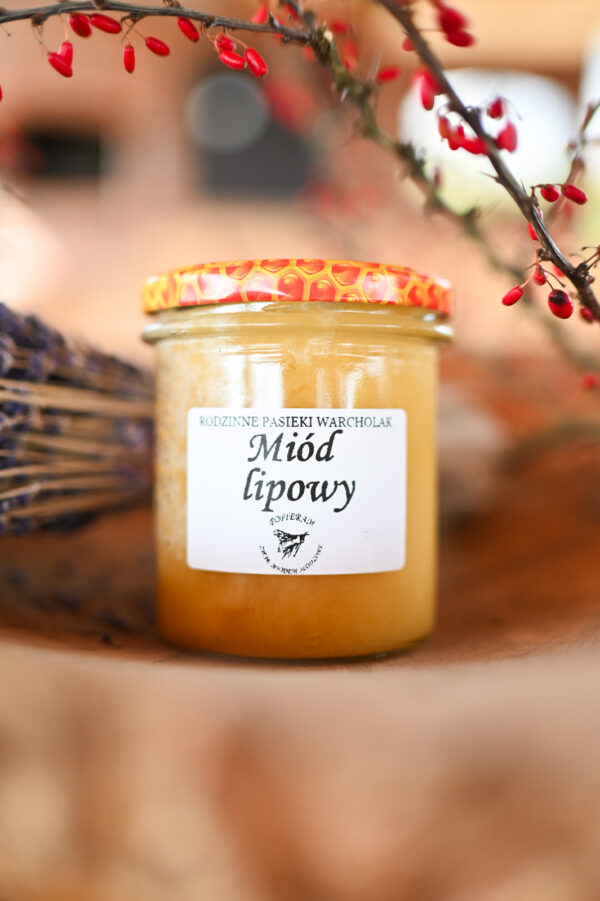 Miód lipowy- 400g