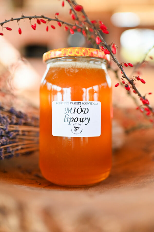 Miód lipowy- 1250g
