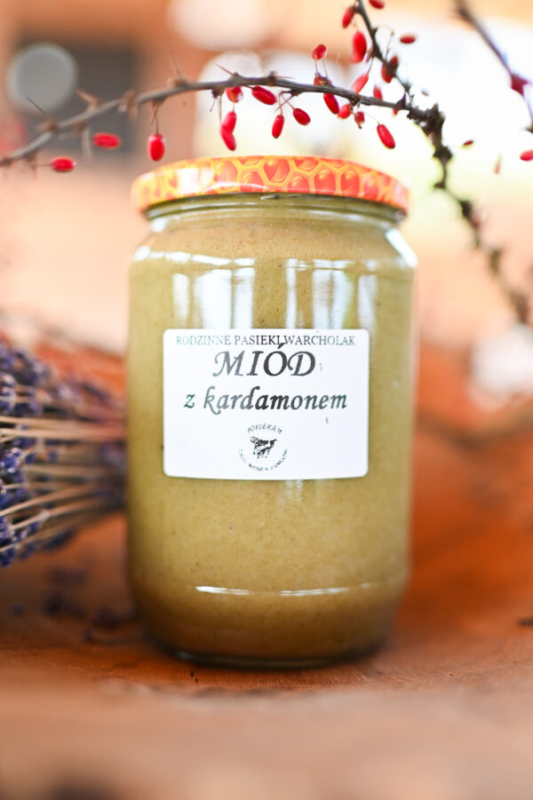 Miód z KARDAMONEM- 900g