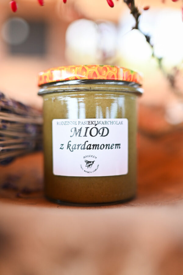 Miód z KARDAMONEM- 400g