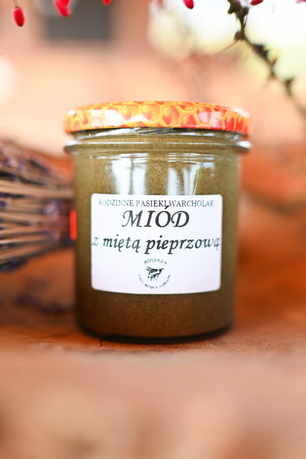 Miód Z MIĘTĄ PIEPRZOWĄ - 400g