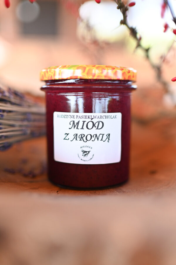 Miód z aronią - 400g