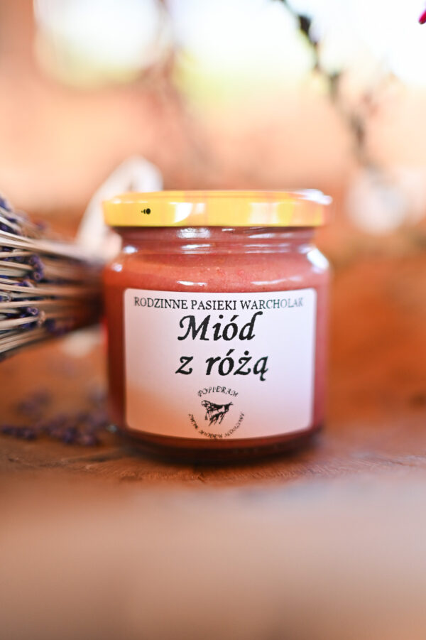 Miód z RÓŻĄ - 50g